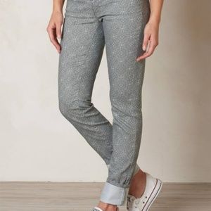 Prana Kara Jean Silver Spain Print Pant